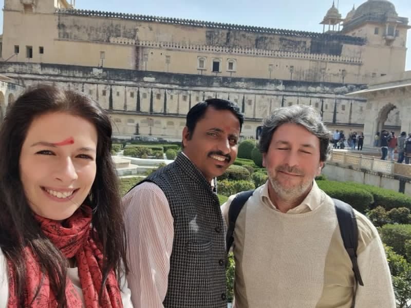 India Karni guests enjoying their journey