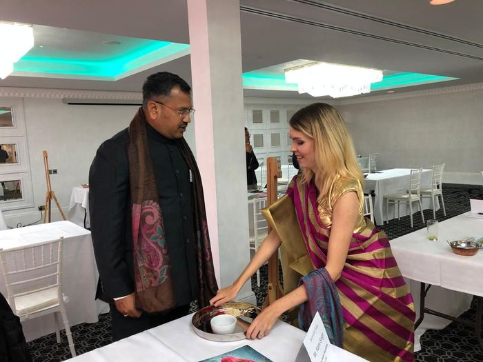 India Karni at an international tourism fair