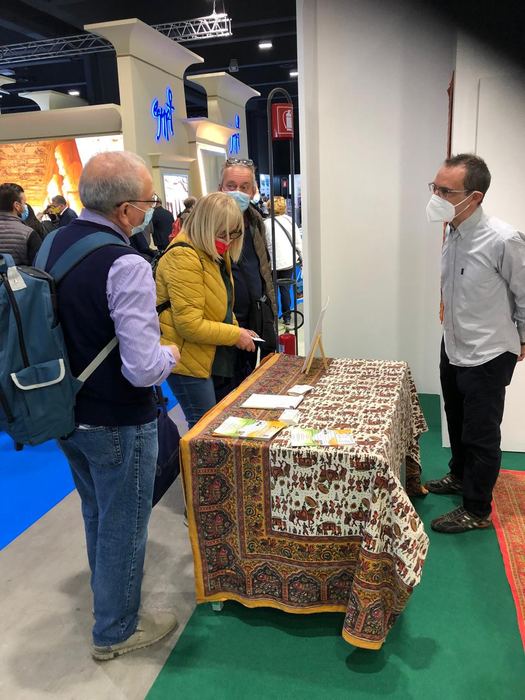 India Karni at an international tourism fair