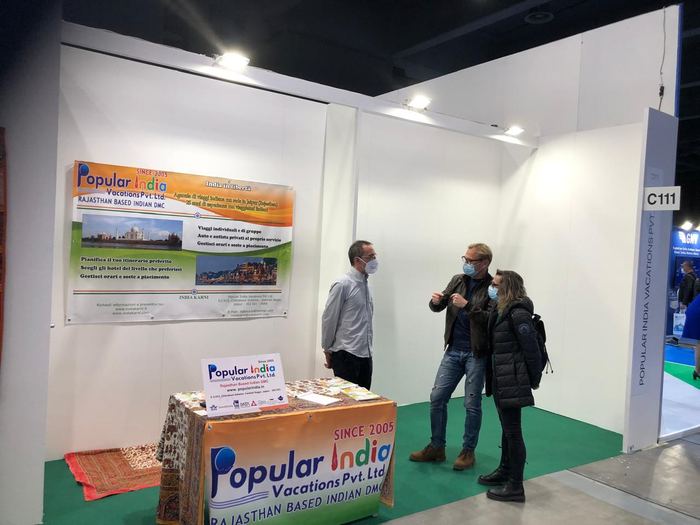 India Karni at an international tourism fair