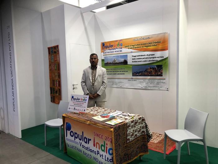 India Karni at an international tourism fair