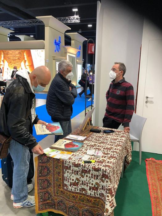 India Karni at an international tourism fair