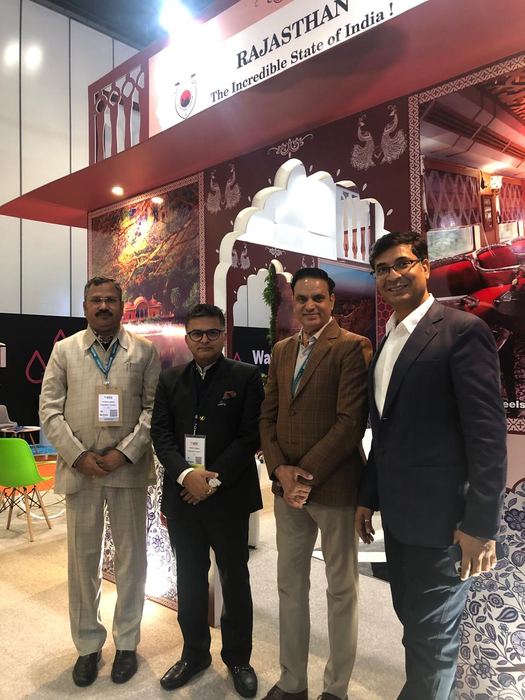 India Karni at an international tourism fair