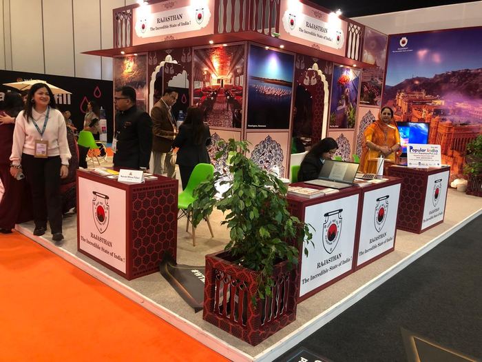 India Karni at an international tourism fair