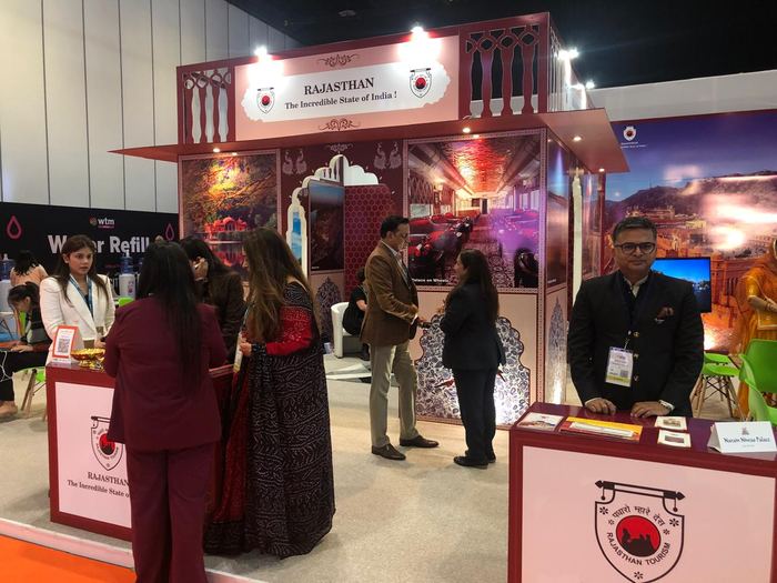 India Karni at an international tourism fair
