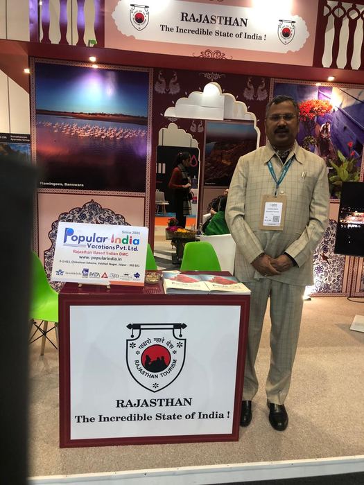 India Karni at an international tourism fair
