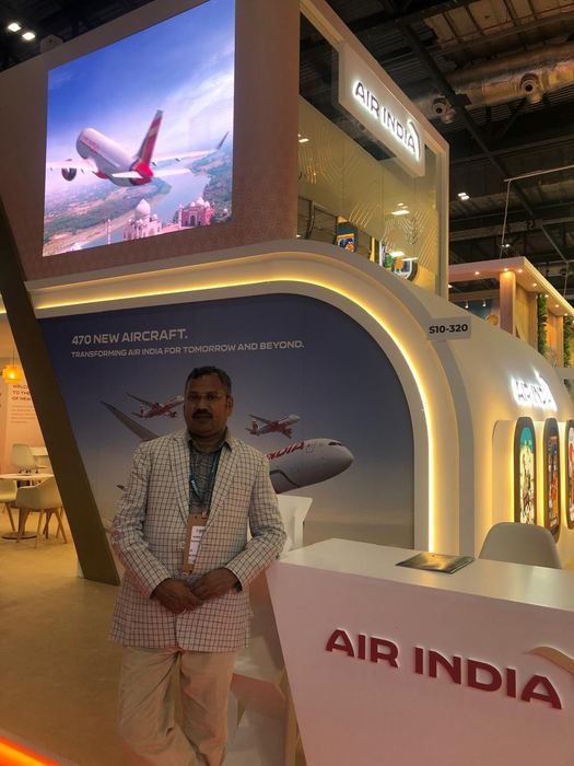 India Karni at an international tourism fair