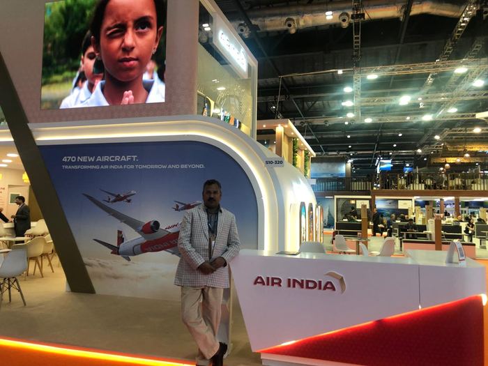 India Karni at an international tourism fair