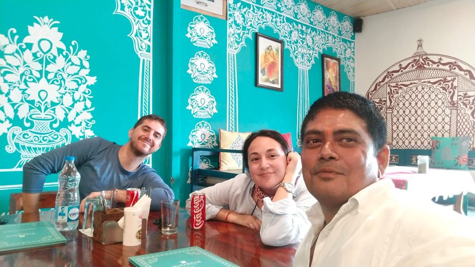 Lunch with Anand